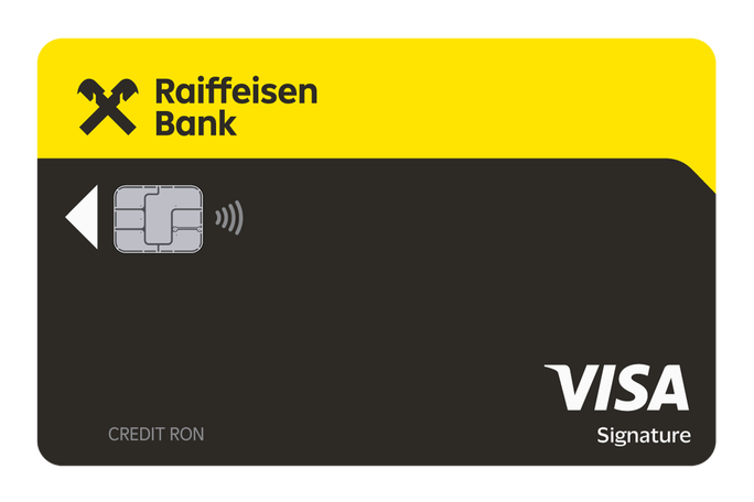Card cumparaturi Visa Signature