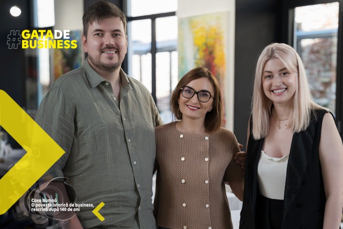 Gata de business: casa Numaa, homepage