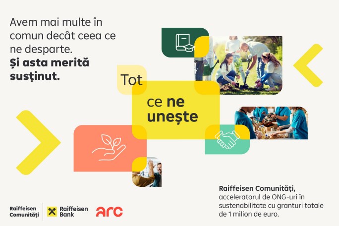 Raiffeisen Comunitati, accelerator de sustenabilitate