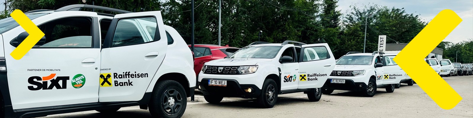 parteneriat raiffeisen sixt group romania